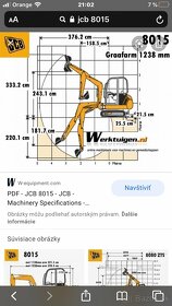 Minibager JCB - 2