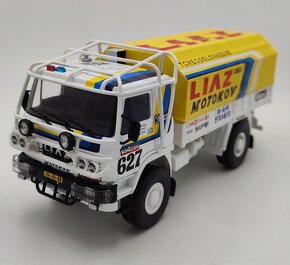 LIAZ 100.55 D   Dakar 1:43 + časopis - 2