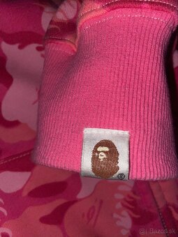 Bape pink hoodie - 2