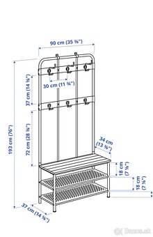 Stojan na kabáty a topanky - 2