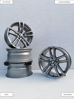 BMW 1, 3, X3 alu disky 8x18 5x120 ET43 Rial 1259 - 2