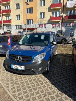 MERCEDES BENZ CITAN 1.5CDI, 5miest, 2013 , 66kW po STK - 2