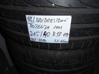 BRIDGESTONE POTENZA S001 215/40 R17 87Y č.18L - 2