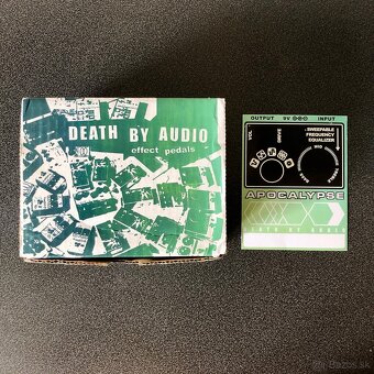 Death By Audio Apocalypse fuzz/distortion Gitarový efekt - 2