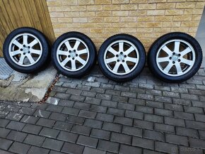 Kolesa 5x108 R16 s pneu 205/55 R16 se vzorkem 6mm - 2