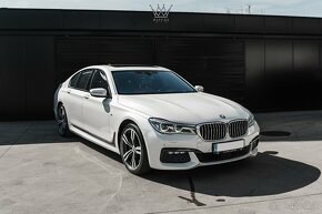 BMW 740d xDrive M-Paket FULL VÝBAVA VYMENÉ ROZVODY - 2