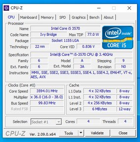 Predám Desktop PC i5 3570 8GB RAM HD6450 - 2