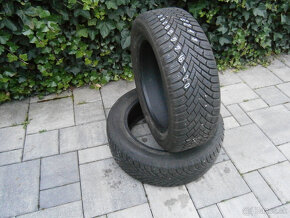 Predám 2x zimné pneu Continental 205/55 R16 91HXL - 2