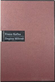 Franz Kafka: LISTY MILENE / DOPISY MILENE - kúpim - 2