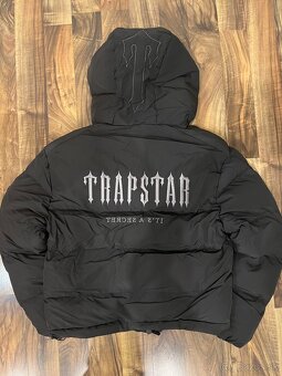 Trapstar Decoded 2.0 Hooded Puffer Jacket Black - 2