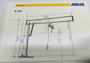 žeiav Vetter 400 kg  - 5 m + extra prísluš. - 2