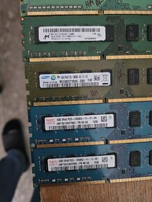 Predám tieto DDR3 pamäte 8x4GB a 1x2GB - 2