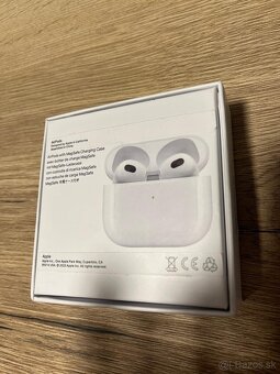 AirPods 3 gen s MagSafe puzdro, nové nikdy nepoužité - 2