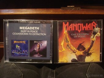 CD MANOWAR P.JAM TREX RAINBOW ZZ TOP DYLAN R.STONES MEGADETH - 2