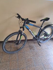 Horský bicykel 27.5 kolesá kotúčové brzdy MTB Rockrider 520 - 2