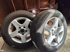 Predám pneu+ele 235/65R 17 5x130 - 2