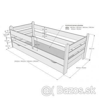 Predám detskú postel - 2