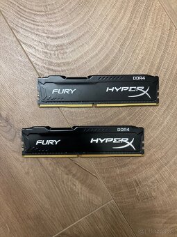 16GB RAM (2x8) Kingston Fury HyperX DDR4 - 2