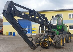 (2014) JohnDeere 1270E 8W harvestor 24t otočná kabina - 2