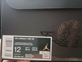 Jordan 1 Mid SE Brown Elephant ✔️46 - 2