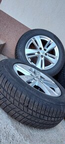 Alu Opel 5x115 a zimné Barum Polaris 5 215/65 R17 - 2