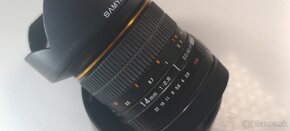 Samyang 14mm f2.8 canon, perfektný stav - 2