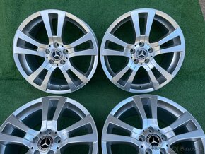 R18 5x112 Original Mercedes 8.5J ET58 alu disky - 2