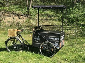 Pojazdný stanok na suveniry, cargo bike, bicykel - 2