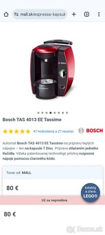 Kavovar Bosch Tassimo TAS 4013 - 2