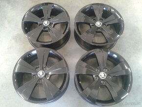 ALU disky 5x112 R17 6,5J ET41 ORIGINAL SKODA SUPERB 3 - 2