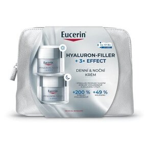 Eucerin HYALURON-FILLER + 3xEFFECT HYAL denný + nočný krém
 - 2