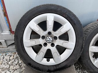 hliníkové disky vw Ronal s letnými pneu Fulda 185/55 R15 - 2