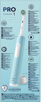 Elektrická zubná kefka Oral B Pro1 Series Blue - 2