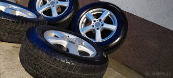 ALU Dezent 5x112 a zimné Goodyear Ultragrip 215/65 R16 - 2