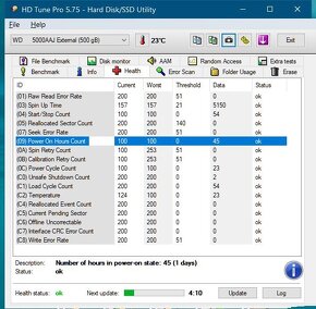 Externý WD 500GB 3,5" USB 2.0 - 2