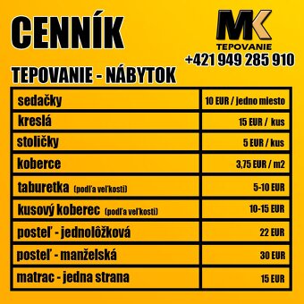 ‼️ TEPOVANIE ÁUT/NÁBYTKU PIEŠŤANY‼️ - 2