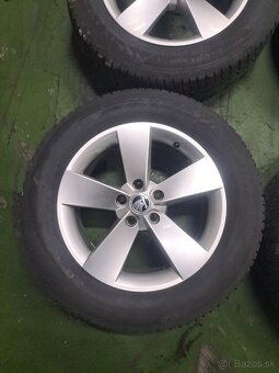 5x112 R17 Škoda + Nové zimne pneu 215/65 R17 - 2