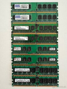 Predám pamäte RAM DDR2 256MB 512MB 1GB 2GB - 2