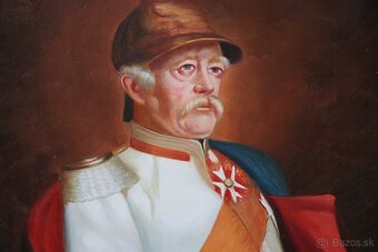 Malovaný obraz helma Otto von Bismarck - reprodukce  - 225X) - 2