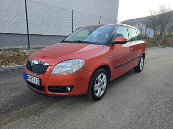 Škoda Fabia2 1.4mpi 2008,131000km,nová stk - 2