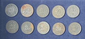Zbierka mincí - Rakúsko Uhorsko prvá a druhá emisia - 2