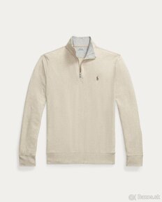 Ralph Lauren Luxury Jersey Quarter-Zip Pullover, velkost XL - 2