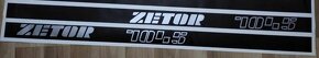 predám nálepky na traktor Zetor - 2
