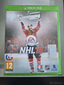 XBOX HRY - NHL16 + LEGO MOVIE GAME - 2