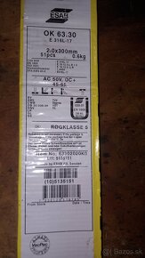 Elektrody ESAB OK 61.30 2,0/300 mm 0,6 kg-nové -- - 2