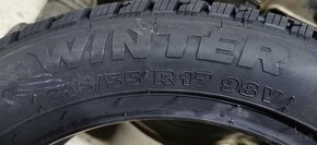 215/55 r17 zimné nové - 2