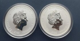 Tuvalu Bart Homer Simpson 1oz 2022 investicne striebro - 2