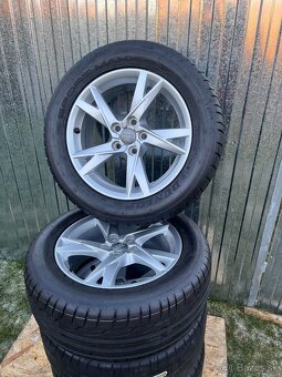 5x112 R17 ORIGINÁL AUDI, DUNLOP 235/55 - 2