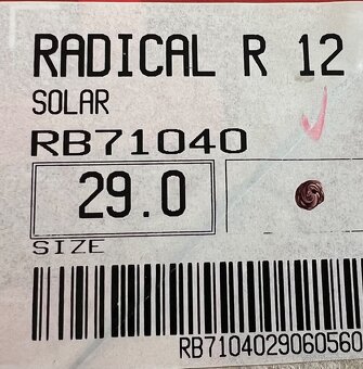 LYŽIARKY ROSSIGNOL RADICAL R12 - 29.0 ( 44 ) NOVÉ - 2