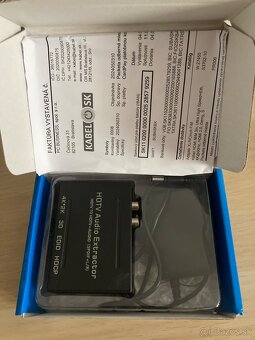 HDMI audio rozdelovac/extractor/splitter - 2